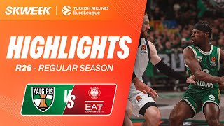 TOUGH BATTLE FOR PLAY-IN ⚔️ Zalgiris Kaunas vs Milano Highlights EuroLeague R26