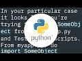 Can't import my own modules in Python