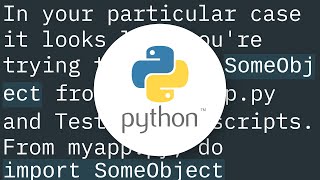Can't import my own modules in Python