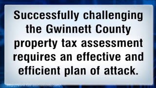 Challenging the Gwinnett County Property Tax and Market Cap Rate