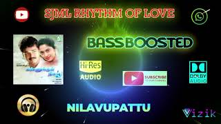 Nilavupattu - Kannukkul Nilavu - Ilaiyaraaja - Bass Boosted - Hi Res Audio Song