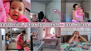 ALICE FICOU DOENTE / ROTINA DIFÍCIL + ACHEI QUE NÃO FOSSE ACONTECER MAIS ISSO EM CASA