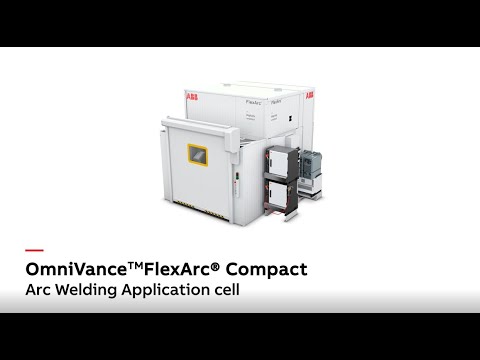 ABB Robotics OmniVance FlexArc Compact Arc-Welding Cell - YouTube