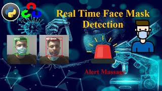 Real Time Face Mask Detection and Alert | Python | OpenCV | Computer Vision | Covid-19