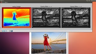 OpenCV Programming with Python on Linux Ubuntu Tutorial-13 Canny Edge Detector