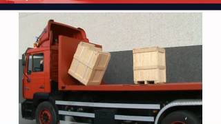 Crates sliding and tipping on a truck by Cordstrap