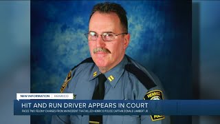 Driver charged in hit-and-run crash that killed Henrico Police captain faces judge