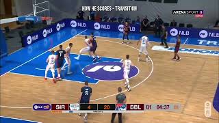 Amsal Delalic - KK BORAC - 2023-24 Highlights