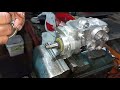 diesel fuel pump lucas r8448b182c repair disassembly cleaning replacement of bearings and seals