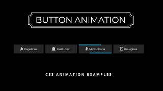Creative CSS Button hover animation | CSS Animation Examples