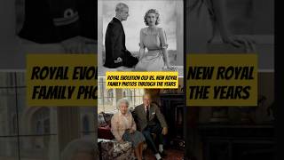 Royal Evolution Old vs. New Royal Family Photos Through the Years #royalfamily #britishroyalfamily