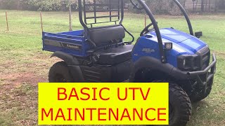 UTV SERVICE / KAWASAKI MULE 4X4 SE XC / AMSOIL