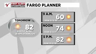 VNN Tonight - Tomorrow Forecast: Summer-like pattern moves in Sunday