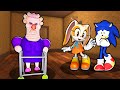 SONIC AND CREAM VS ESCAPE GRUMPY GRAN IN ROBLOX