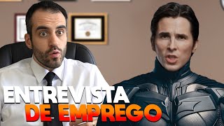 ENTREVISTA de EMPREGO com BATMAN de CHRISTIAN BALE