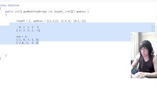LeetCode 370. Range Addition