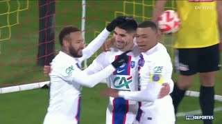 Gol de Carlos Soler | Pays de Cassel 0-6 Paris Saint-Germain | Copa de Francia | 23 de enero 2023