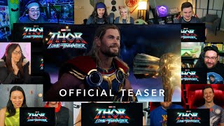 Thor: Love and Thunder Official Teaser Reaction Mashup