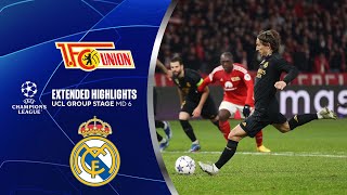 FC Union Berlin vs. Real Madrid: Extended Highlights | UCL Group Stage MD 6 | CBS Sports Golazo