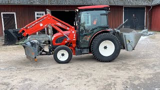 Köp Kompakttraktor Kioti DK6010 HST lastare/ vikplog / sandspridare på Klaravik