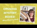 OPENING MYSTERY BOXES - What Victoria Read - Booktube