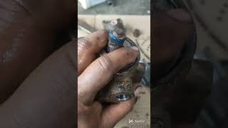 (ซ่อมกระปุกพวงมาลัยเพาเวอร์) Nissan frontier power steering gear repair