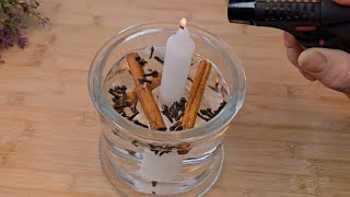 Try This Surprising Trick To Keep Your Candle Burning Forever !