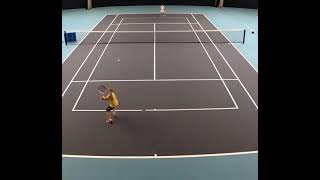 INSANE Rally By 9-Year-Old Emma Raducanu Against Sonay Kartal #shorts