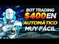 El mejor BOT de TRADING 💥 Gana $400 USDT Muy FÁCIL en Automático🤑🔥 Contraseña de riqueza