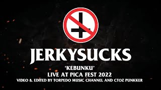 JERKYSUCKS - KEBUNKU (OFFICIAL VIDEO LIVE AT PICA FEST 2022) #jerkysucks #punkrock #picafest2022