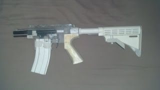 Homemade HK416 That Shoots!  Part 1