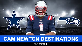 Cam Newton Destinations: Top 5 NFL Teams That Could Sign Newton In NFL Free Agency Ft. Seahawks