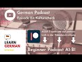 a1 a2 slow german podcast for beginners 114 kulturschock