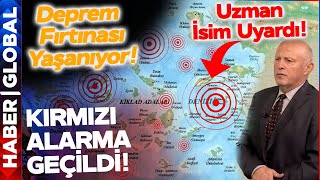 Ege'de Üst Üste Yaşanan Depremler Neyin Habercisi? İzmir'i  Tsunami Vurur mu?