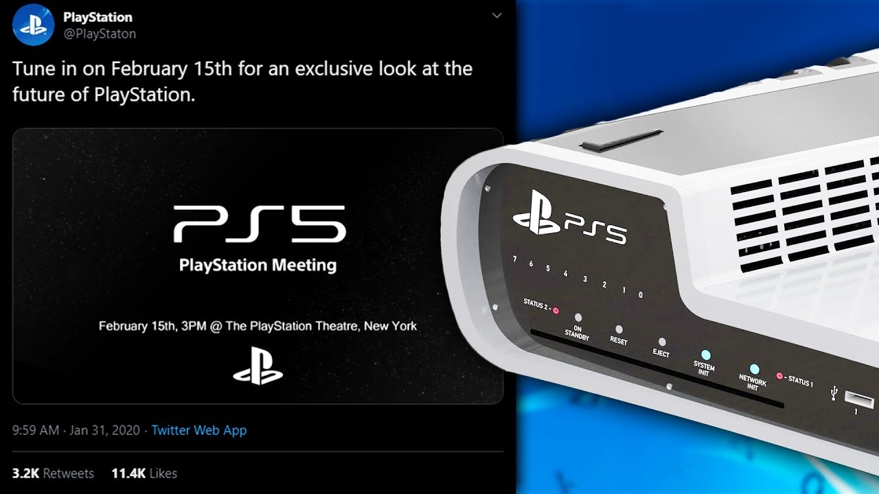 PLAYSTATION 5 REVEAL EVENT RUMOR - YouTube