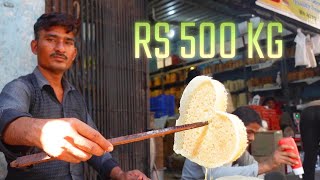 Rs 500 Per Kg | Malai Ghevar Making Process | Rajasthani Special Sweet | Hyderabad