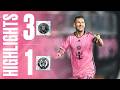 Messi's back on fire | HIGHLIGHTS: Inter Miami  3-1 Philadelphia Union | TWO GOALS and ONE ASSIST