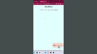 html checkbox basic #html #htmltutorial #checkbox