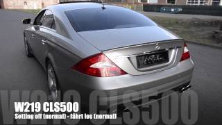 MEC Design Mercedes W219 CLS500 Exhaust - Earthquake Sound Version