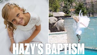 HAZYL'S BIG DAY | GETTING BAPTIZED | HAZY TOO EXCITED FOR HER BAPTISM