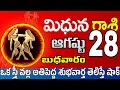 మిధున రాశి 28 సెత్రువులు ఇలా నష్టం Midhuna rasi august 2024 | Midhuna rasi #Todayrasiphalalu