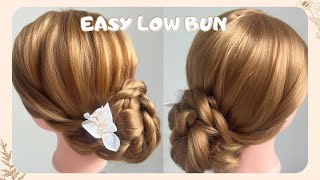 簡單盤髮 新娘髮型教學!BUN TUTORIAL! Easy updo No.51