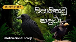 ජීවිතයට පාඩමක්.අහන්න❤️උත්සහය අත්නොහල කපුටාගේ කථාව.#sinhala #motivational #story