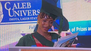 Keep Blazing The Trails - By Joy Nmachukwu Ahiakwo, Valedictorian, Caleb University 2024 Convocation