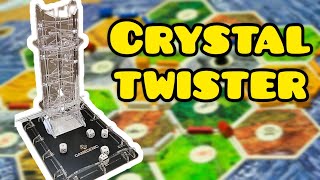 Crystal Twister, torre de dados para juegos de mesa