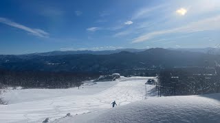 赤倉温泉スキー場って最高😆