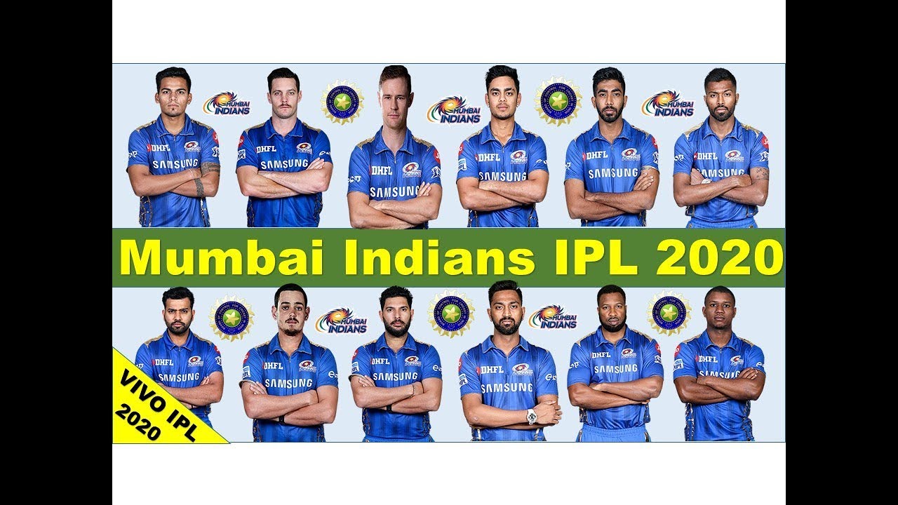 Mumbai Indians Team Squad IPL 2020 | IPL 2020 MI Probable Squad | IPL ...