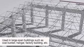 BIM display of steel structure space frame