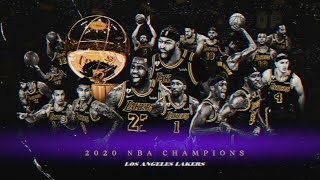 Los Angeles Lakers 2020 NBA Champs (Mini-Movie)