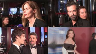 Les stars du cinéma foulent le tapis rouge des César | AFP Images